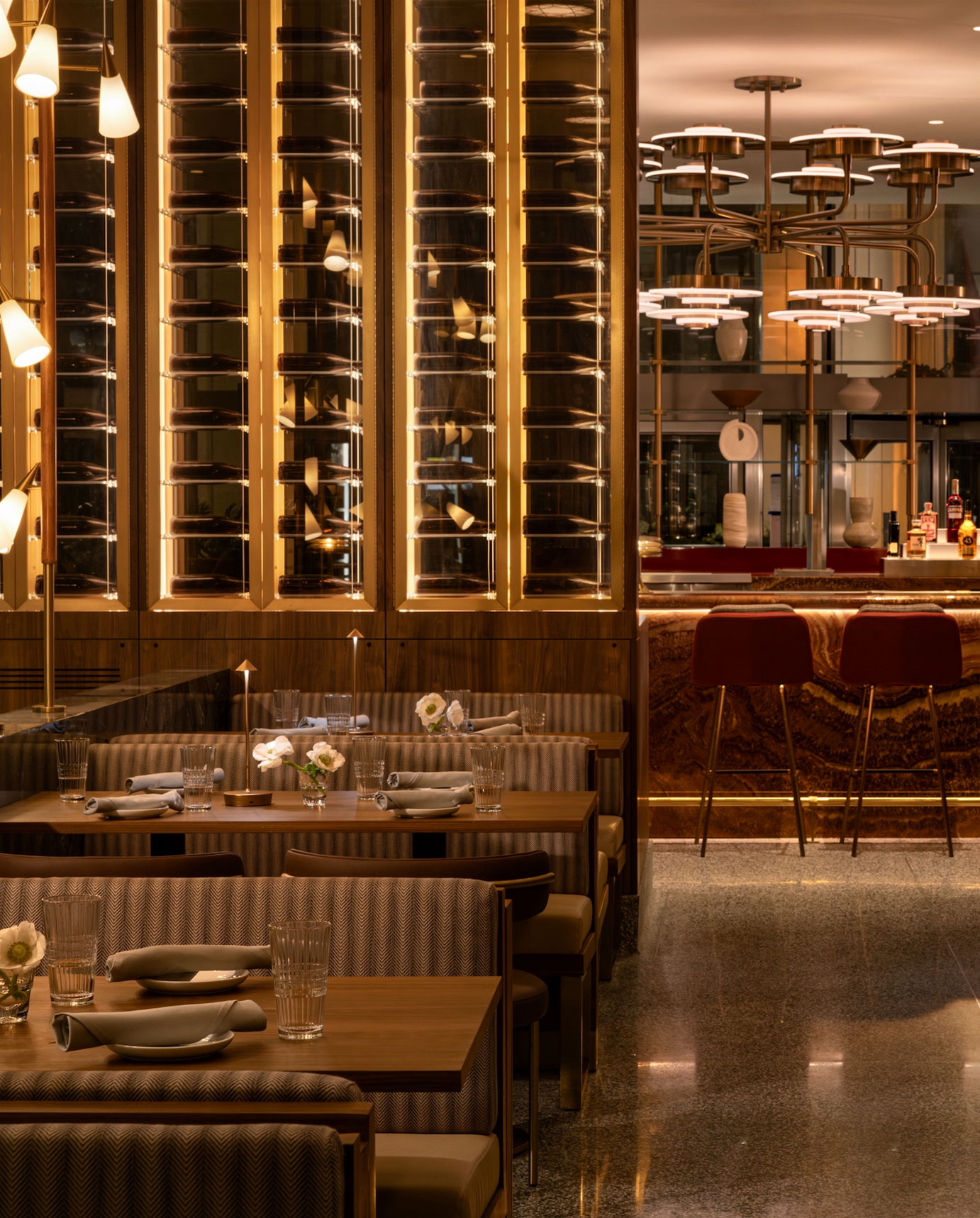 wide shot of the solette main dining room